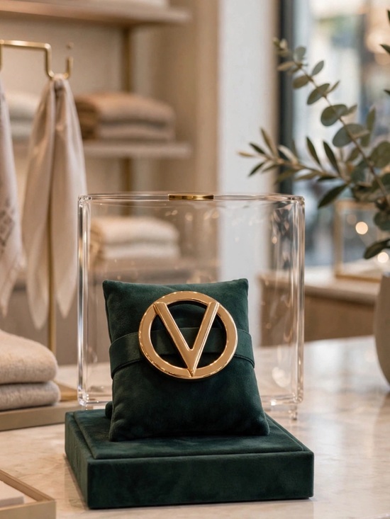 Valentino Accessories - Authentic Valentino Gold Belt Buckle V Monogram